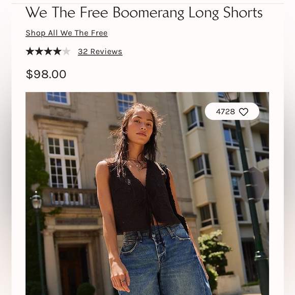 We The Free Boomerang Long Shorts - Picture 2 of 8